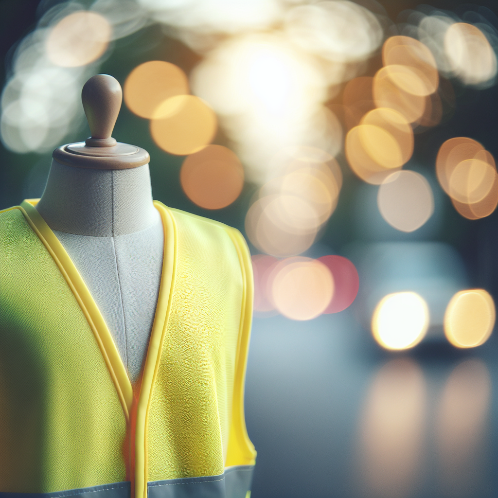 Marque visible sur chantier grâce au gilet jaune personnalisé